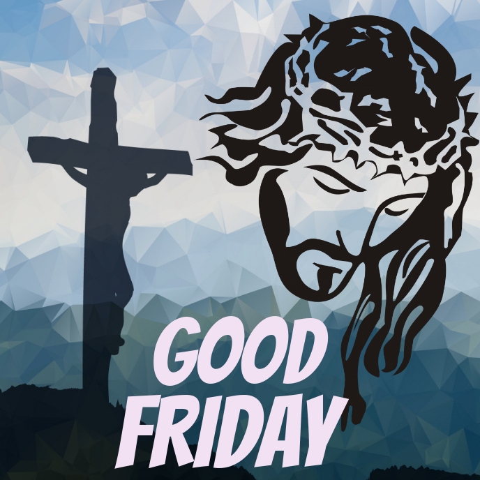 Jesus Christ | Good Friday Album Cover template